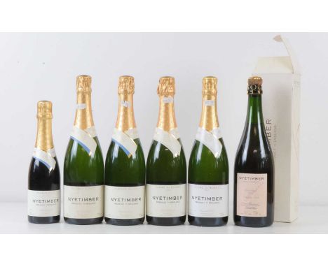 6 Bottles including 1 x Half bottle Nyetimber English Sparkling Wine 6 Bottles including 1 x Half bottle Nyetimber English Sp