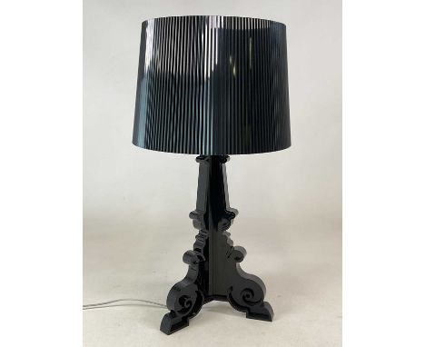 FERRUCCIO LAVIANI for KARTELL; a Bourgie table lamp and shade, height 68cm.