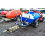 Brendon 250 gallon fast tow water bowser c/w pressure washer platform 2307-0113
