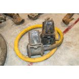 2 - pneumatic clamps 1 with parts missing ** CW