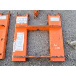 Invicta fork lift lifting jib