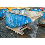 Steel fork lift tipping skip 5912