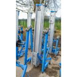Genie SLA-15 manual hoist c/w forks 1405-0496