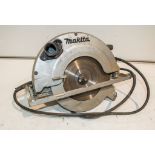 Makita 110v 235mm circular saw ** Cord cut ** CW596652