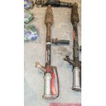 Pneumatic pole scabbler CW