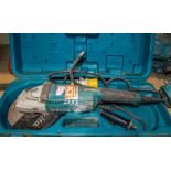 Makita 110v 230mm angle grinder c/w carry case CW30969