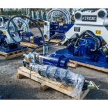 Hirox hydraulic post hole borer to suit 1-2.5 tonne excavator c/w auger ** New and unused **
