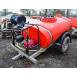 Demon Fast Tow petrol driven pressure washer bowser ** Parts missing ** PF01162