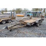 Indespension 10ft by 5ft tandem axle plant trailer2213-0240 S/N: 586188