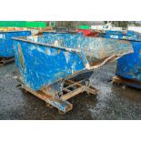 Steel fork lift tipping skip 1703