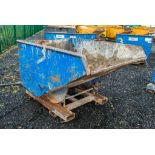 Steel fork lift tipping skip 5374