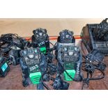 4 MSA gas detectors c/w chargers CW