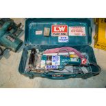 Makita 110v concrete grinder c/w carry case CW32481