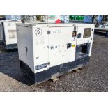 Bruno GX37PE 30kva diesel driven generator Year: 2014 S/N: 38186 YG755