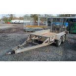 Indespension AD2000 8ft x 4ft tandem axle plant trailer A611695
