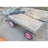 4 wheel warehouse trolley 1709-ARM028