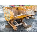 Steel fork lift tipping skip 3048