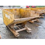 Steel fork lift tipping skip 3529