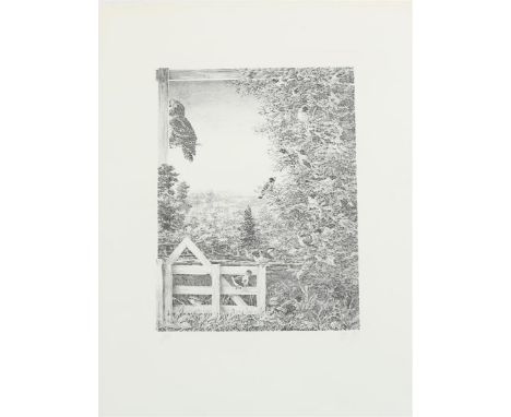 Peter Vos (1935-2010)'Verte: in memoriam', uit de serie Prent 190, gesigneerd rechtsonder en gedateerd in print '76, litho, g