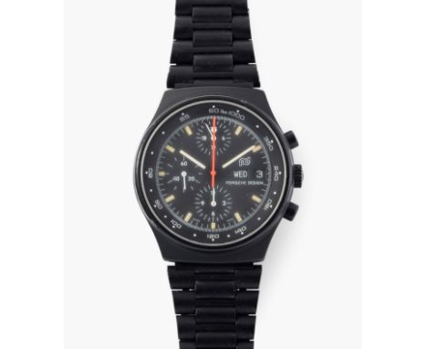Ref. 7176s. Gehäuse Nr. 26154, 40 mm. Automatikwerk, Cal. Lemania 5100, Chronograph mit Schleppzeiger, Wochentag und Datum. S