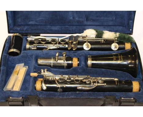 Cased Besson 35 clarinet