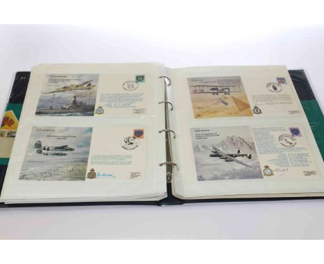 Album of first day covers of all RAF Aircraft