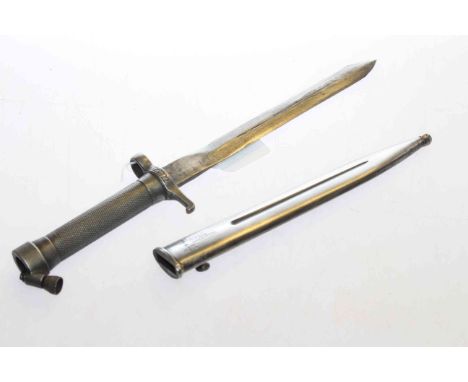 Swedish bayonet and scabbard