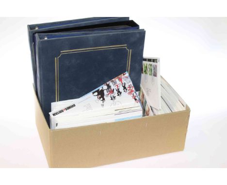 Collection of approximately two hundred and fifty GB first day covers 1907-2008, and three empty albums