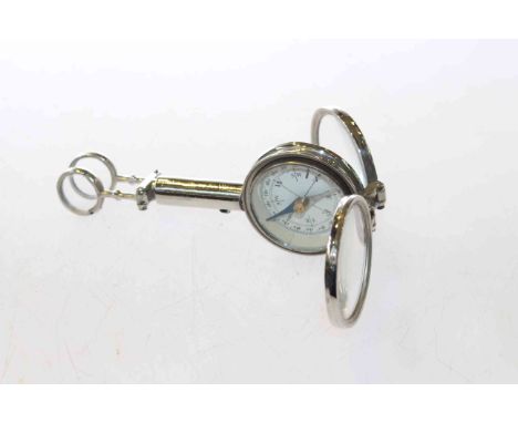 Combination opera glasses and compass