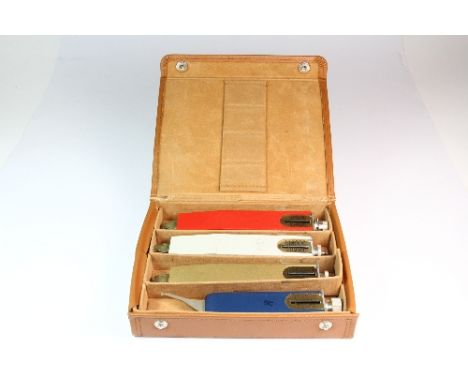An early cased set of portable Post Office scales