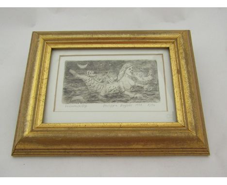 Philippa Bayliss 1998 limited edition print "Mermaids" 8/50 