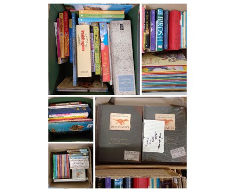 Sabuda (Robert) and Reinhart (Matthew), Encyclopedia Prehistorica Dinosaurs Pop Up book, another, and assorted children's boo