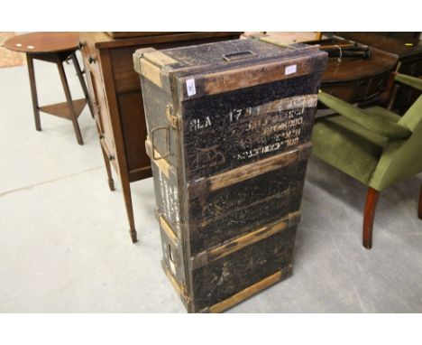 Metal Naval Captains Chest/Trunk
