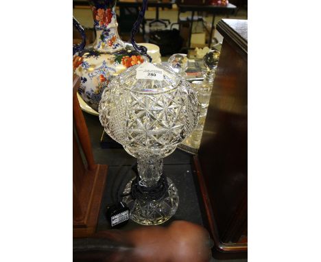 Glass Mushroom Lamp