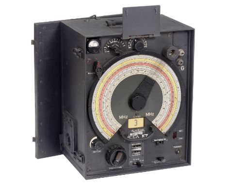 Funkhorchempfänger "Horst C" der deutschen Wehrmacht, 1942Hersteller: Telefunken. Serien-Nr. 215935, Typ Fu.H.E.c, Kurzwellen