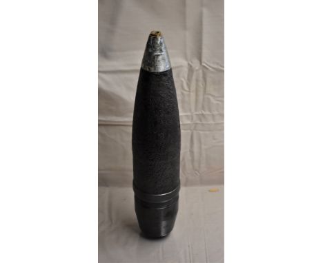 German WWII NOMENCLATURE: 7.62-cm Sprgr. 39/2 PAK (R) with case and good Nomenclature: A. Z. 38. Type: P.D. used in the Russi