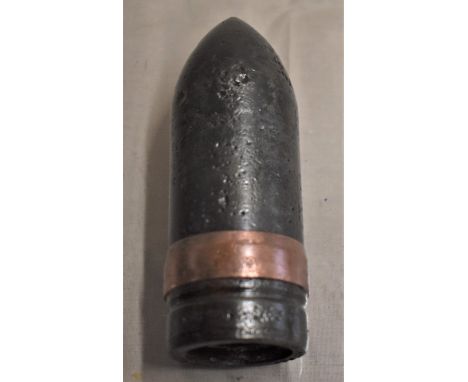 German WWII 3.7cm Pak/KWK 36 PzGr Patr .A.P. Projectile Head without Cap for the A.T. Gun, very good condition marked '33-c' 