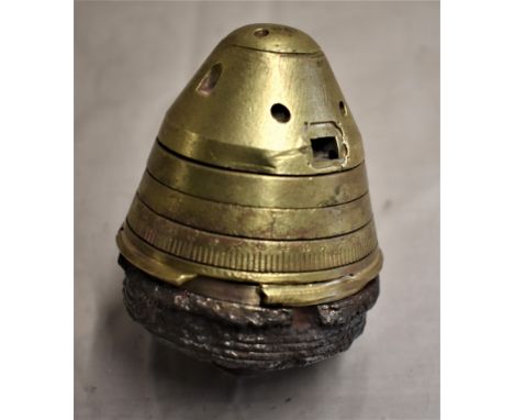 German WWI Experimental Dopp Z-92 for the 10.5 cm  to 15cm Fuze with three timer rings allowing it to reach 86 seconds gradua