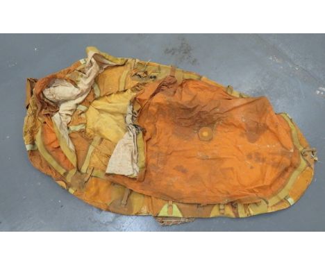 WW2 Pattern RAF Pilot's K Type Dingy. A rare example, tailored with the spray sheet and hood. Some age and storage wear to ru