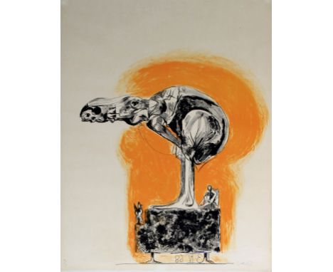 Graham Sutherland OM (British, 1903-1980) - 'Hybrid'
Pencil signed limited edition colour lithograph, numbered in pencil, 14/
