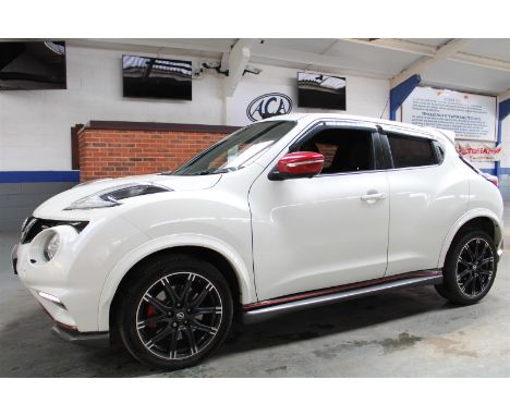 Make &amp; Model: Nissan Juke Nismo RS DIG-TDate of Reg: VF64 BKNColour: Whitecc: 1618MoT: 30-01-2023Fuel Type: PETROLMileage