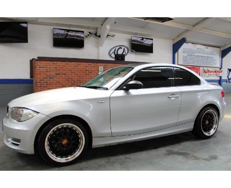 Make &amp; Model: BMW 120D SEDate of Reg: YP09 HHGColour: Silvercc: 2000MoT: 15-03-2023Fuel Type: DIESELMileage: 106kTransmis