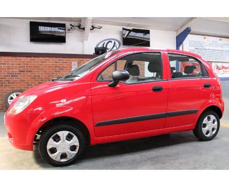 Make &amp; Model: Chevrolet Matiz SDate of Reg: AJ09 ZPOColour: Redcc: 796MoT: 21-12-2022Fuel Type: PETROLMileage: 19kTransmi