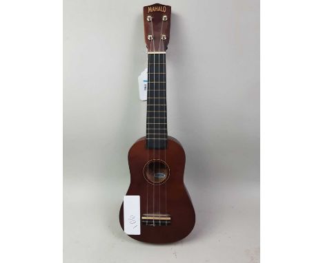 MAHALO UKELELE along with a Florian 1/4 size violin, cased with bowQty: 2