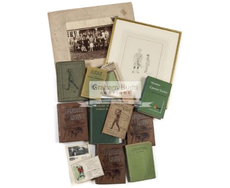 Golf and other sporting books and memorabilia,golf content, comprising: six books comprising: Horace Hutchinson's Hints on Go