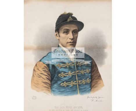 Illustrated Sporting & Dramatic News (publishers)THE LATE FRED ARCHER IN THE COLOURS OF H.R.H. THE PRINCE OF WALESissued 27th