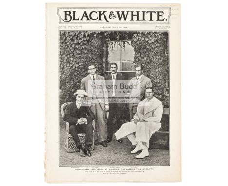 A collection of early Tennis illustrations from The Graphic, The Illustrated Sporting & Dramatic News, dating from 1882 to 19