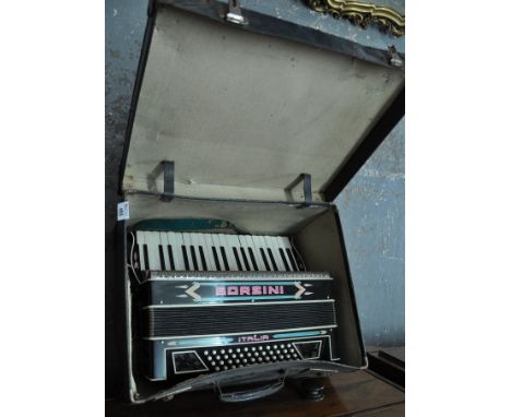 The Brosini Italia accordion in fitted case.(B.P. 21% + VAT) 