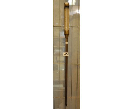 Negretti & Zambra London 18" immersion brass thermometer.(B.P. 21% + VAT) 