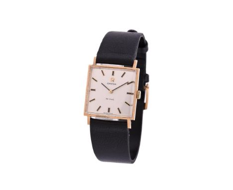 
	
		Omega, De Ville, 
		9 carat gold wrist watch, no. 1115071, circa 1978
		Movement: Cal. 625, manual wind, 17 jewels 
		Ca
